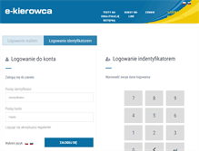 Tablet Screenshot of osk.e-kierowca.pl