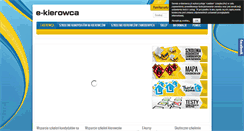 Desktop Screenshot of e-kierowca.pl