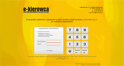 Desktop Screenshot of lok.e-kierowca.pl