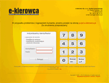 Tablet Screenshot of lok.e-kierowca.pl